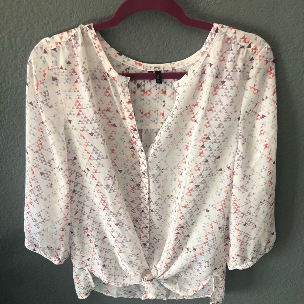 Maurices lightweight 3/4 sleeve blouse